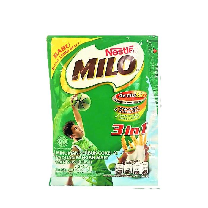 Gambar Milo Susu 3 In 1 Activ Go 35gr dari TopMart88 undefined Tokopedia