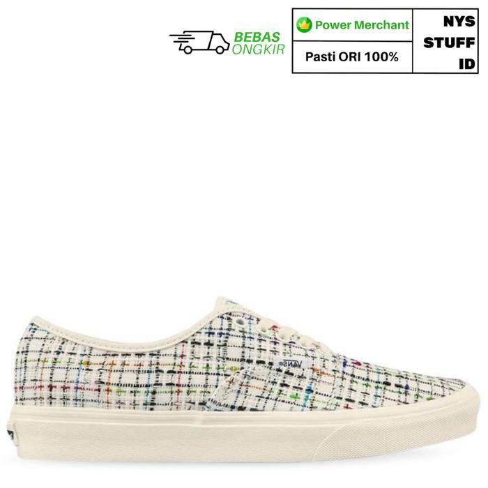 Jual Vans Authentic Woven Plaid Marshmallow ORIGINAL Kota