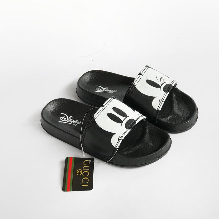 Gambar Sandal Couple Ibu Dan Anak Import Sandal Selop Motif Kartun Mickey - Hitam, 31 dari HNF STORE.11 undefined Tokopedia