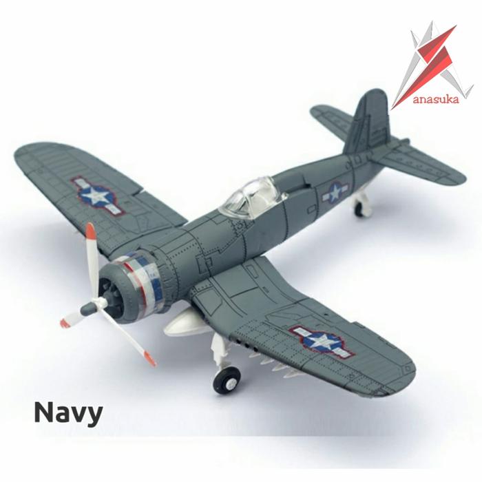 Gambar Model Kit F4U Corsair 1/48 - Abu-abu dari Lapak Anasuka undefined Tokopedia