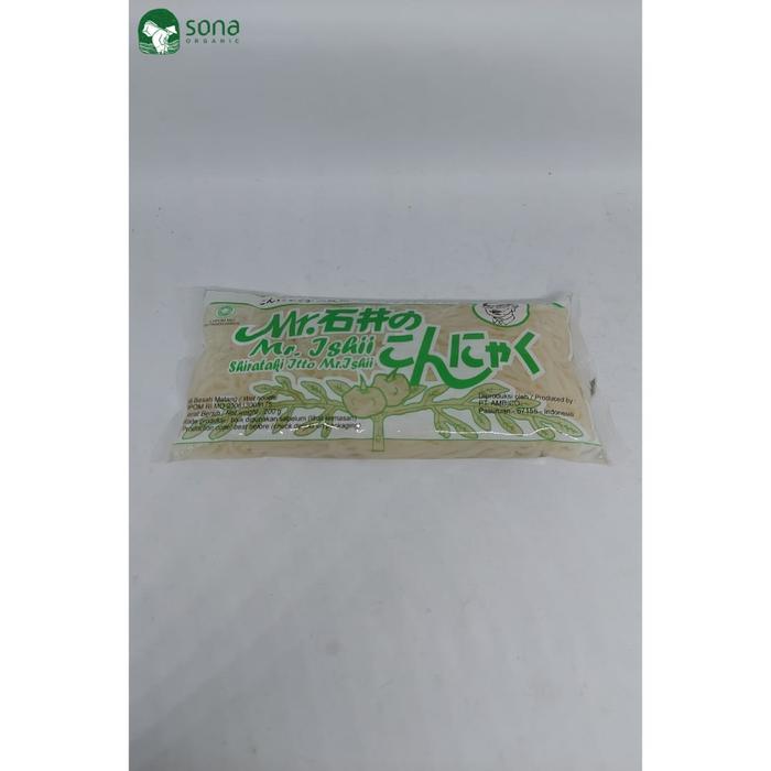 Gambar mie shirataki basah / wet shirataki dari sona organic undefined Tokopedia