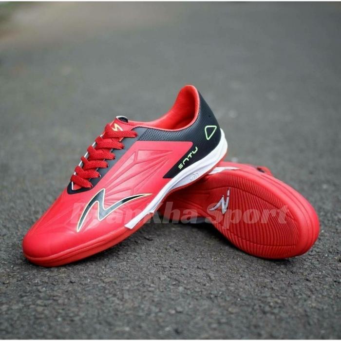 Gambar MURAH Sepatu Futsal Keren Olah Raga Running Bola Pria - Merah, 42 dari ByanKha Store undefined Tokopedia