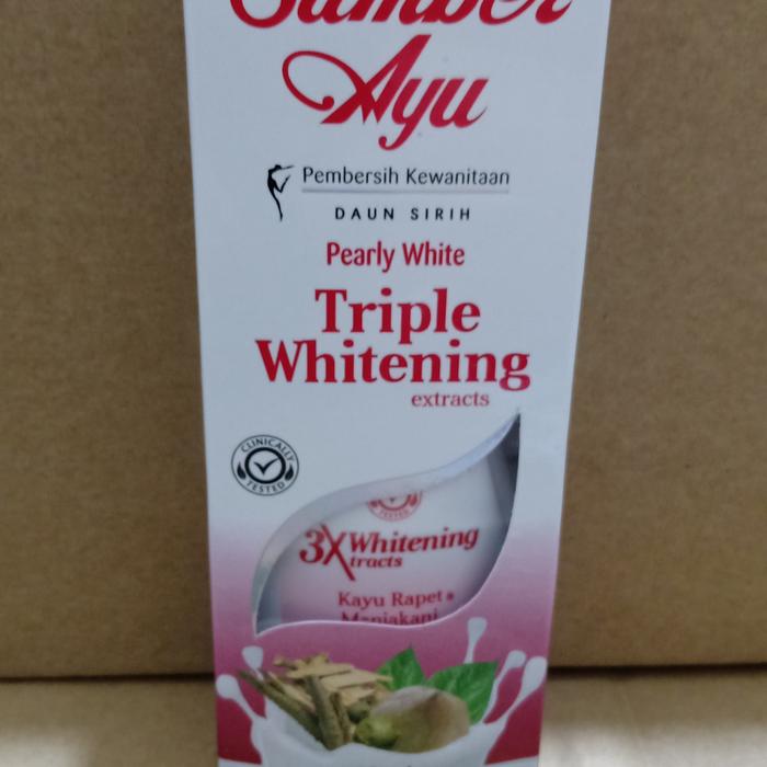 Gambar Sumber Ayu Pembersih Kewanitaan Triple Whitening Pearly Clear White - Pearly White dari 9PM New undefined Tokopedia