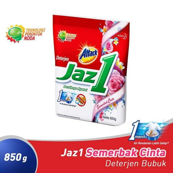 Gambar ATTACK JAZZ 1 DETERGEN BUBUK 850 GRAM CUCI BAJU - SEMERBAK CINTA dari Subur Makmur Semarang undefined Tokopedia