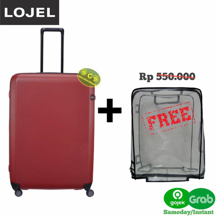Gambar Koper Lojel Rando 2 Large 30 Inch FREE COVER - Merah dari SMART CHOICE SHOPPING undefined Tokopedia