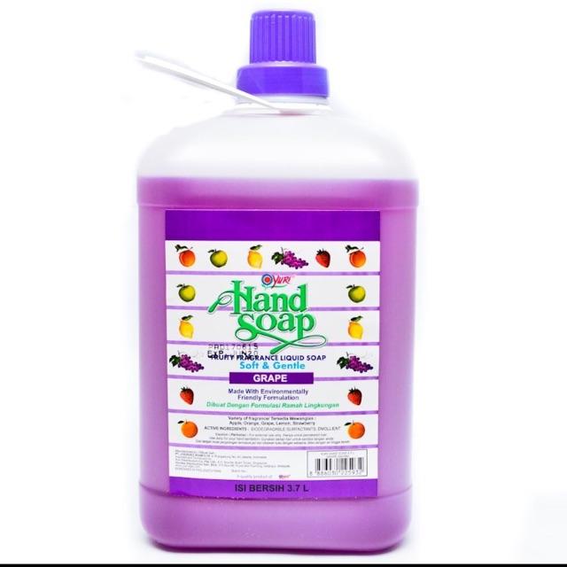 Gambar Yuri Hand Soap Sabun Cuci Tangan 3.7L | 3.7 liter - Orange dari Airy Jaya_ undefined 3 Tokopedia