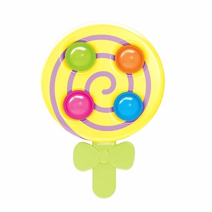 Gambar Lolipop simple dimple pop bubble / stress relieved toys/ fidget decomp - StickGreen dari LittleB33 undefined Tokopedia