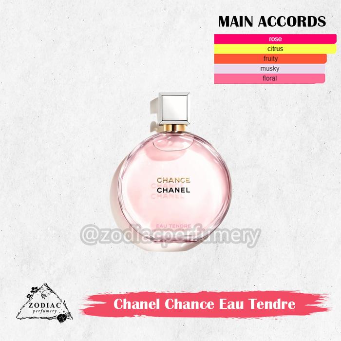 Jual Chanel Chance Eau Tendre EDP 100ml [100% Original] - BOX SEAL -  Jakarta Utara - Zodiac Perfumery | Tokopedia