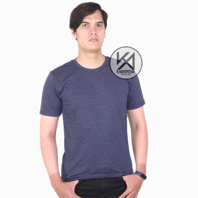 Gambar Kaos Polos Twotone Misty 30s Lengan Pendek Pria Wanita - Navy Misty, M dari Kaospedia Bandung undefined Tokopedia