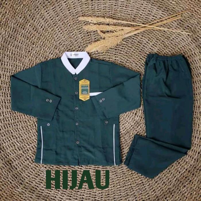 Gambar Jasko Setelan Jasko Anak Umur 3 sampai 8 Tahun (KOKO ANAK) - Hijau, 11 dari AZKShop02 undefined Tokopedia