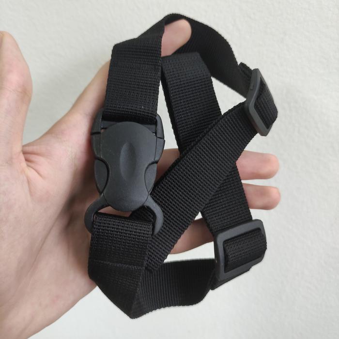 Gambar Backpack Chest Sternum Strap Clip Nylon ready stok - Hitam B dari Blessing Oleos undefined Tokopedia