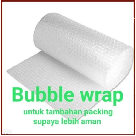 Gambar BUBBLE WRAP TAMBAHAN PACKING UNTUK TRANSAKSI DI BAWAH RP 100.000 dari karduskardus11 undefined Tokopedia