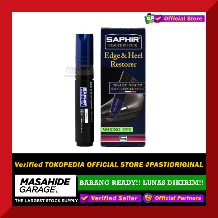 Gambar ORIGINAL Saphir Midsole Pen Heel Restorer sepatu Sneakers Leather dari Masahide Garage undefined Tokopedia