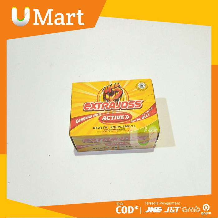 Gambar U Mart - Extra Joss Active 1 Box isi 12 Sachet Ekstra Health Supplemen dari U Mart Indonesia undefined Tokopedia