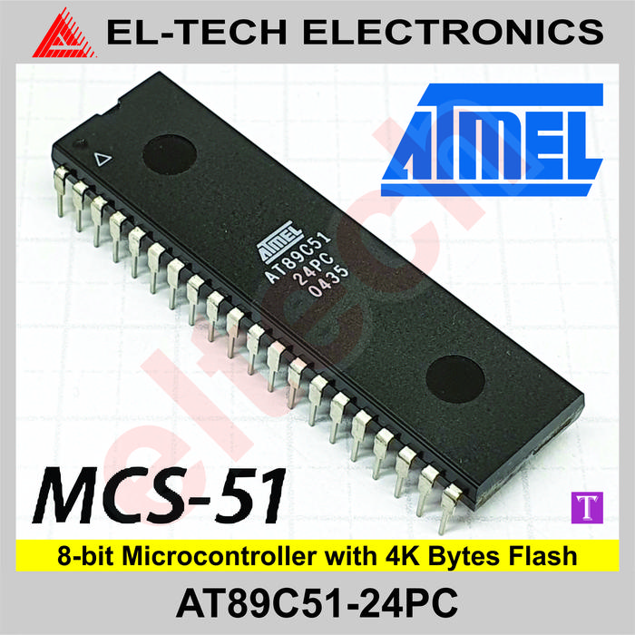 Gambar AT89C51 AT89C AT 89C51 8951 8751 89C 89 C 51 MCS-51 MCS - AT89C51 t dari ELTECH online undefined Tokopedia