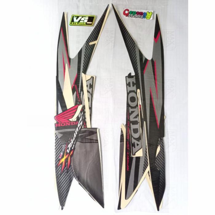 Gambar STRIPING MOTOR HONDA SUPRA X 125 2007 LIST BODY STANDAR SEMUA WARNA - Hitam dari Gepengsticker undefined Tokopedia