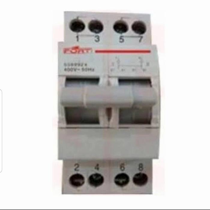 Gambar DIN RAIL COS 2 POLE 25A 32A 40A DIN RAIL CHANGE OVER SWITCH MODEL MCB - 2P 63A dari BursaListrik undefined Tokopedia