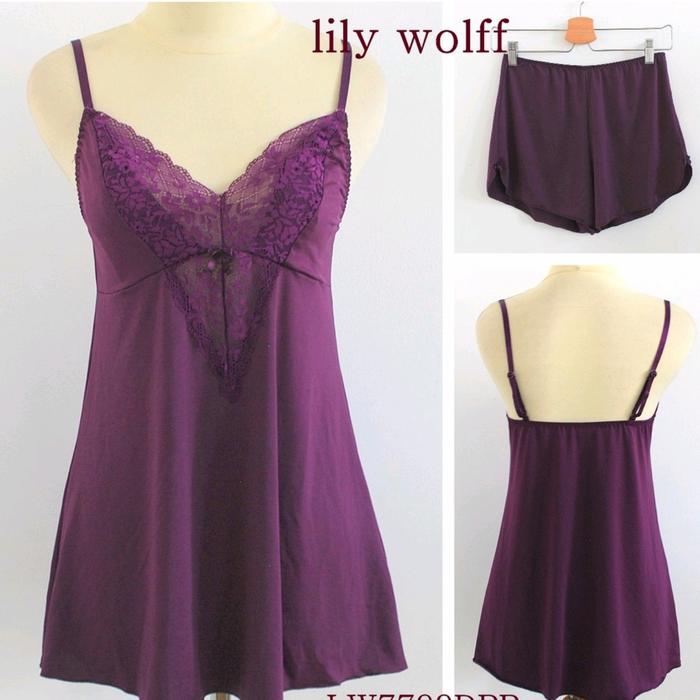 Gambar LINGERI LILY WOLFF BAJU TIDUR SETELAN CELANA SEXY (VICTORIA SECRET VS dari Cunishop777 undefined Tokopedia
