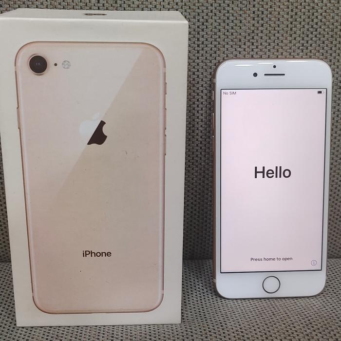 Gambar iPhone 8 256GB Gold ZP/a Fullset Bs TT Cod Bec dari n0k3b0n9k3 undefined Tokopedia