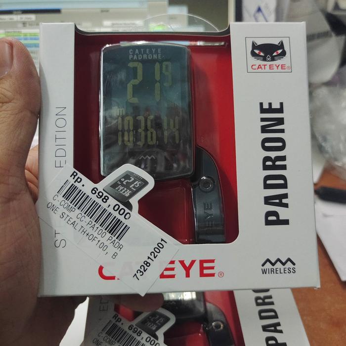 Jual Speedometer Cateye PADRONE STEALTH Comp CC-PA100 OF100
