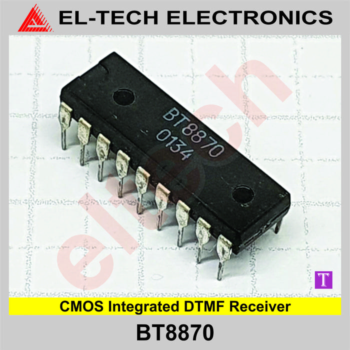Gambar CM8870 CM8870PI CM CMD 8870 8870PI CMOS Integrated DTMF Receiver - BT8870 t dari ELTECH online undefined Tokopedia