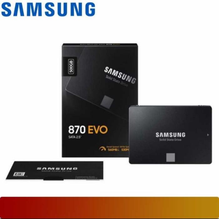 Gambar SSD Samsung 870 Evo 500GB 2.5" SATA III - Garansi Resmi dari Elite Computer undefined Tokopedia
