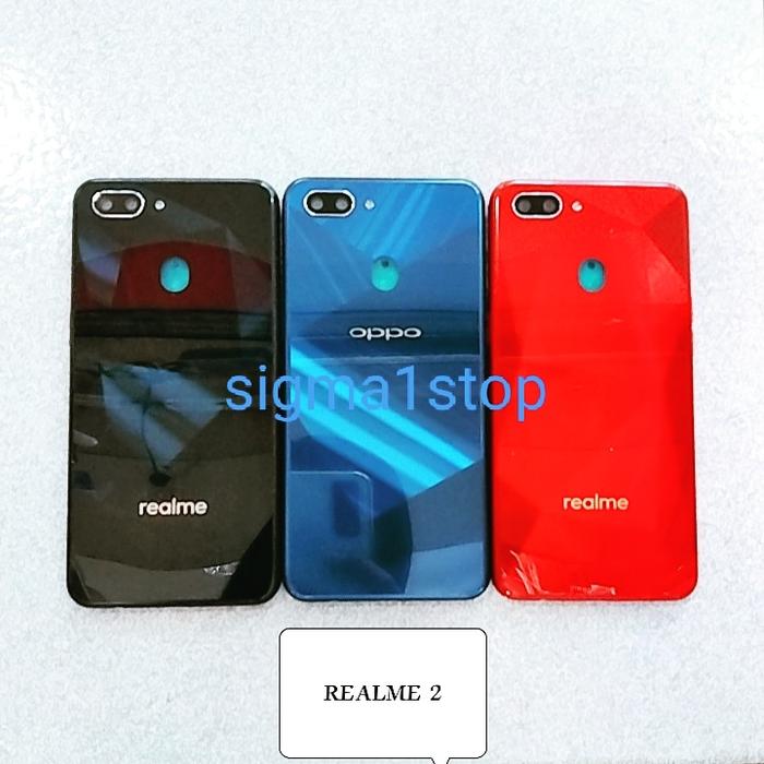 Jual CASING REALME HOUSING BACK DOOR COVER TUTUP BATERAI CASE