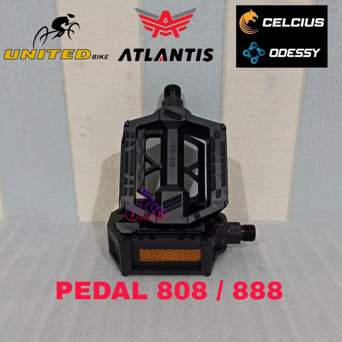 Gambar Pedal Sepeda Anti Slip BMX anak City bike Fixie MTB dll Outdoor Pacific - AS BESAR HITAM dari TAN JBSHOP_NEW undefined Tokopedia