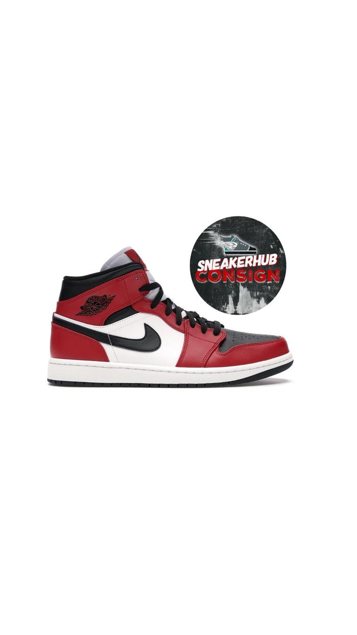 jordan 1 mid chicago black toe foot locker