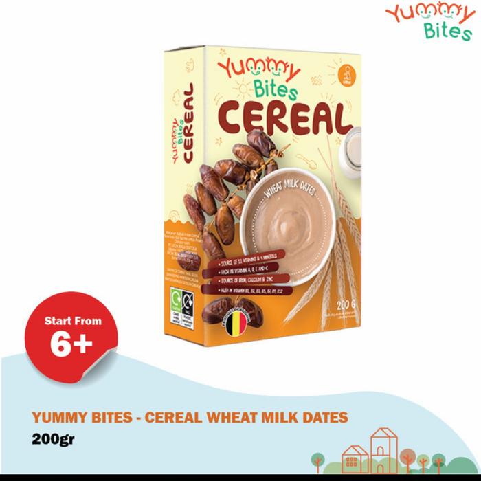 Gambar Yummy Bites Cereal Wheat Milk Dates 200gr dari doremi.babyshop undefined Tokopedia
