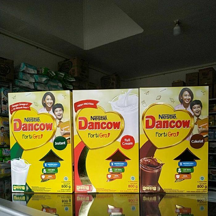 Gambar DANCOW FORTIGRO FULL CREAM / INSTAN / COKELAT 800GR - COKLAT 780GR dari Toko Susu Naresh undefined Tokopedia