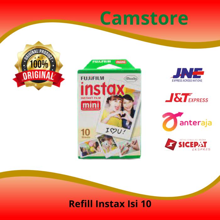 Gambar Isi Instax Mini 7/8/9/11/25 / Refill Polaroid Instax Mini / Paper Inst - isi 10 dari Camstore2 undefined Tokopedia