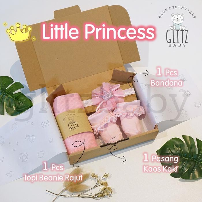 Gambar Kado Lahiran Hampers Bayi Newborn Gift Set Glitz Baby - Pink dari glitzaksesoris undefined Tokopedia