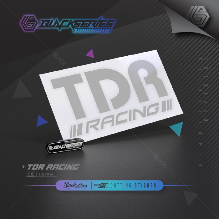 Gambar Stiker TDR Racing | Sticker TDR Racing | Sticker Motor - Silver Matte dari Blackseries Official Store undefined Tokopedia