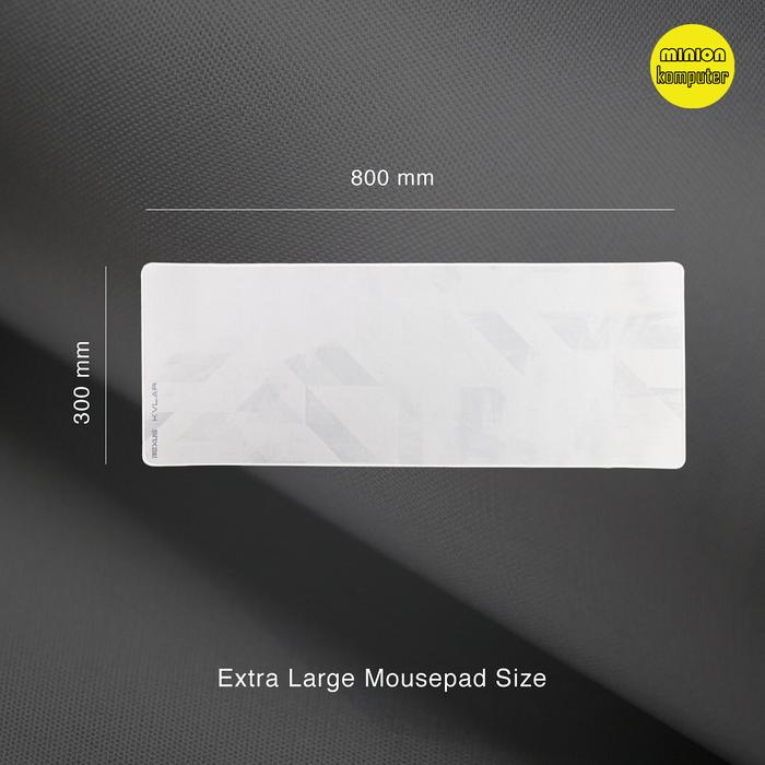 Gambar Rexus Kvlar T10 Speed Edition Extended XL Gaming Mousepad / Mouse Pad - Putih dari Minion Komputer undefined Tokopedia