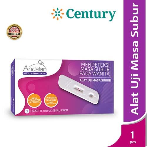 Gambar ANDALAN OVULATION TEST KIT / ALAT TES MASA SUBUR / TEST PACK dari Apotik Century undefined Tokopedia