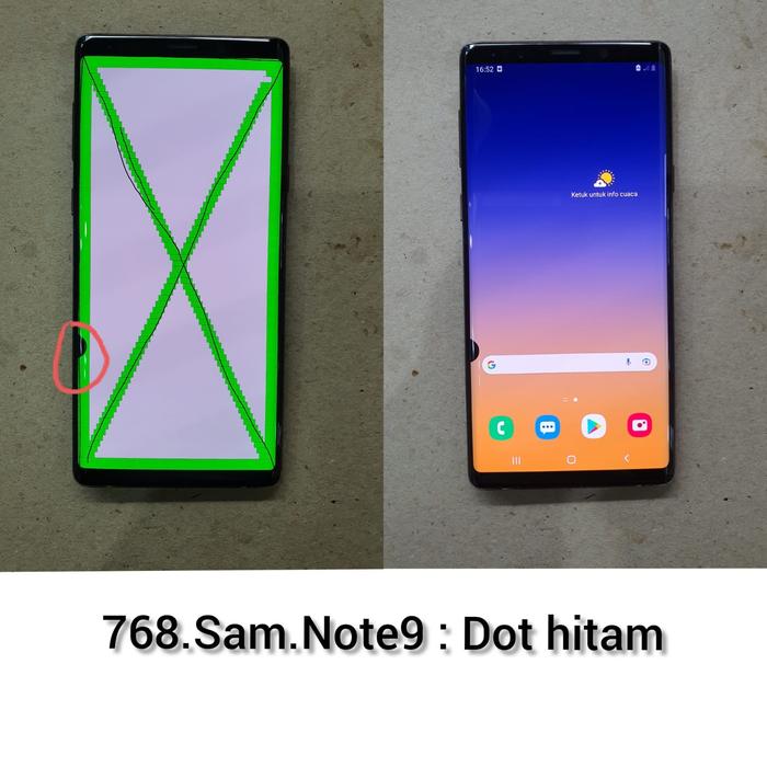 Gambar LCD Samsung Note 9 Original ( Mines Tompel ) dari BuanaService undefined Tokopedia