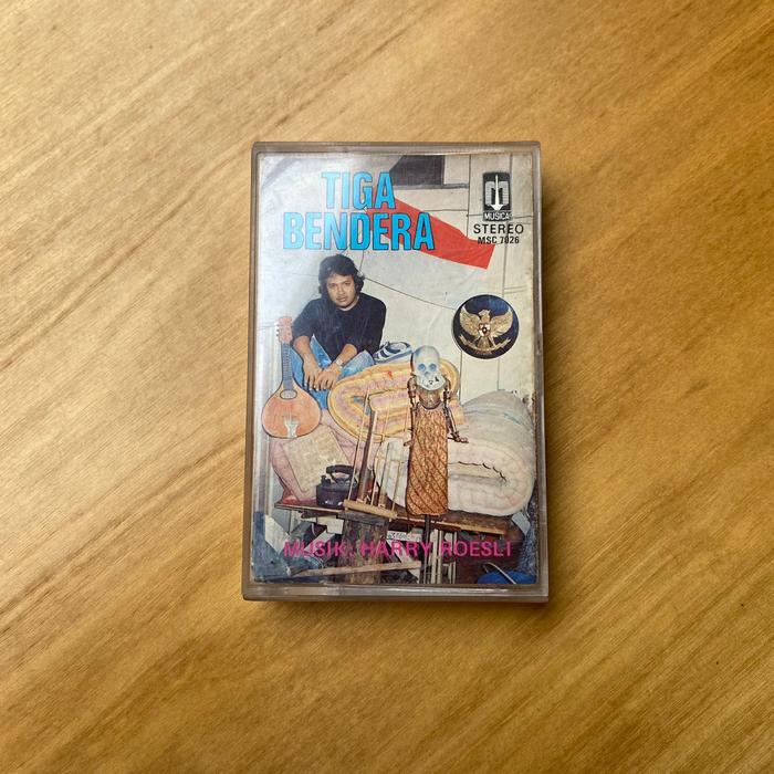TIGA BENDERA HARRY ROESLI インドネシア LP Harry Roesli「Tiga Bendera」カセットテープ インドネシア 【公式通販】
