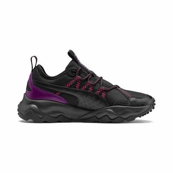 Gambar Sepatu Trail Hiking Gunung Running Puma Ember Original Pria Wanita - Black Purple dari TokoHamoo undefined Tokopedia