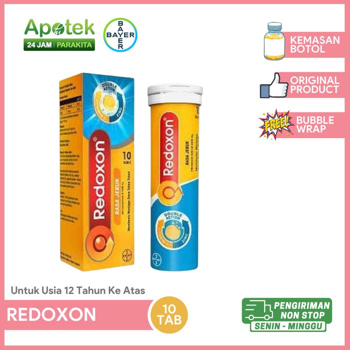 Gambar Redoxon Triple Action Effervecent Vitamin Daya Tahan Tubuh - 10 Tablet dari Apotek24jamParakitaMedika undefined Tokopedia