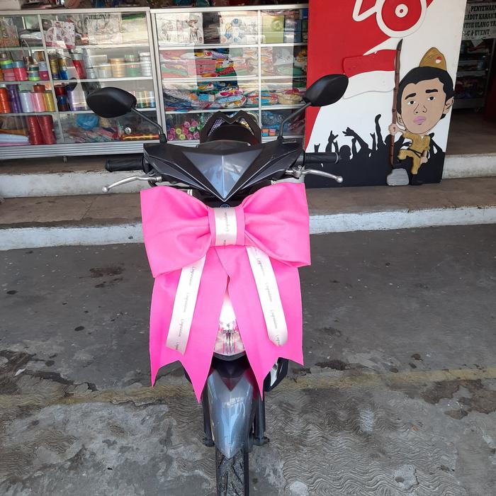 Gambar pita motor,pita hadiah,pita besar,pita jumbo,pita gede,pita kado - Merah dari Pernak Pernik Oke 2 undefined 4 Tokopedia