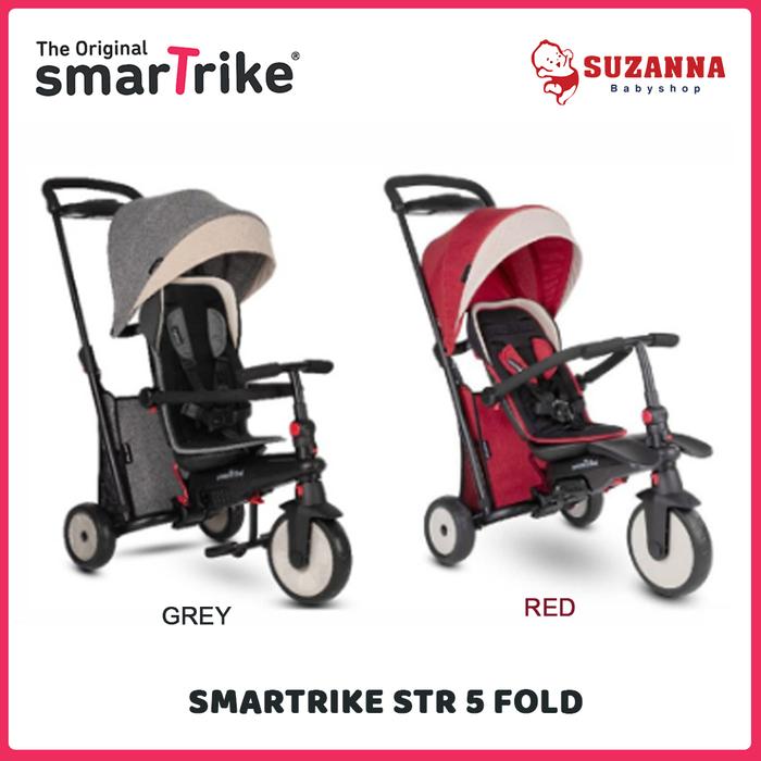Promo SmarTrike STR 5 Fold Trike - Grey 
