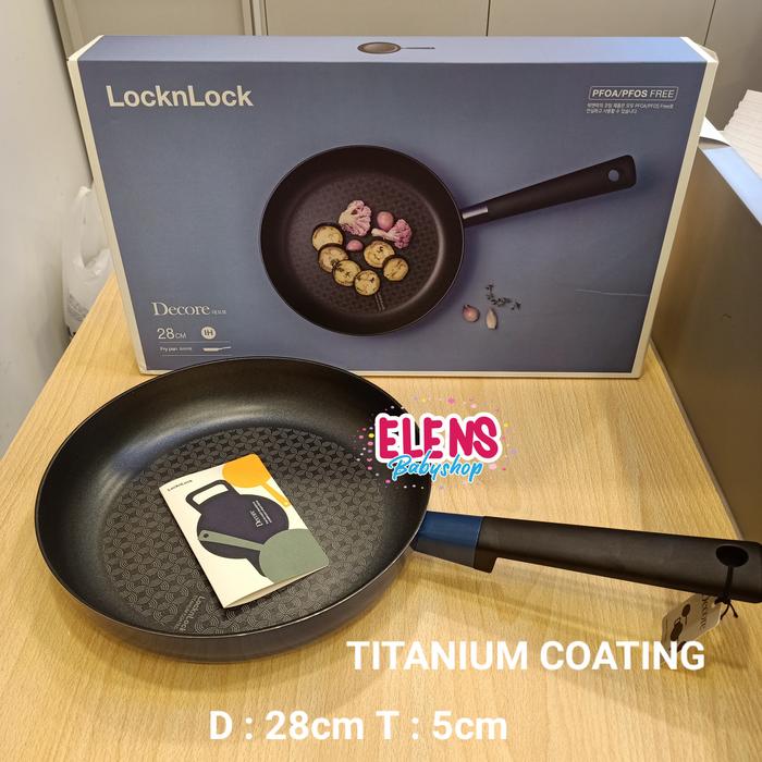 Gambar Lock n Lock decore fry pan teflon titanium coating - 28cm dari Elensbabyshop undefined Tokopedia