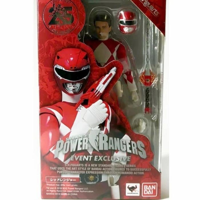 s.h.figuarts レッドレンジャー（Jual Shf Bandai Event Exclusive Red 