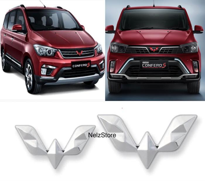 Gambar Wuling Logo Emblem Wuling Chrome Stainless - CONFERO S dari NelzStore undefined Tokopedia