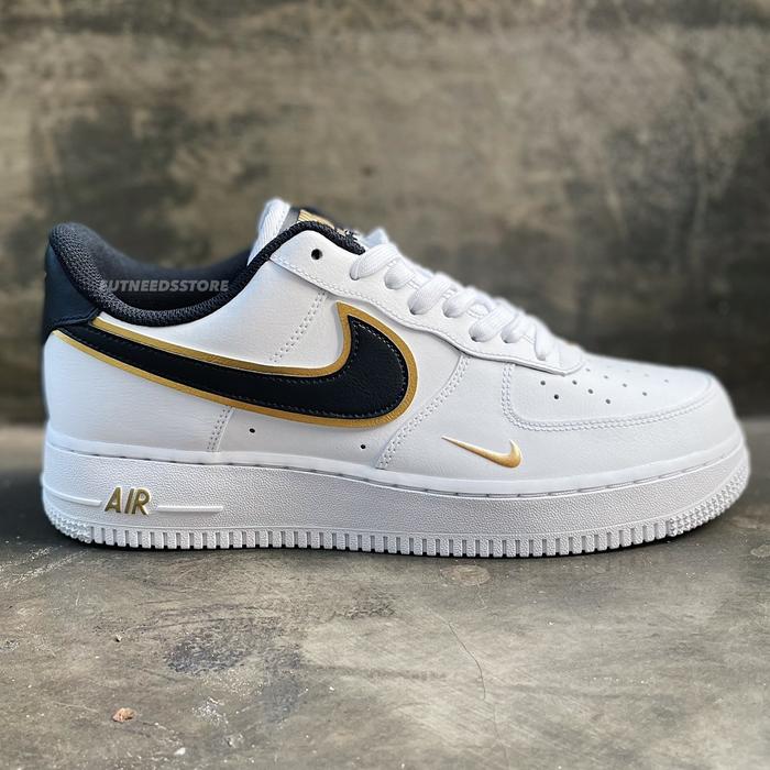 nike air force 1 07 lv8 black gold