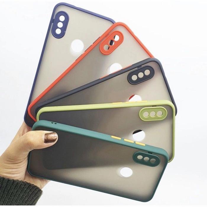 REDMI Note Note Pro Case Dove aero Full camera Hijau Muda, Redmi Note  6pro