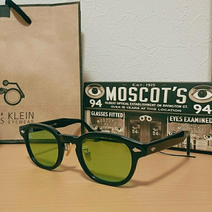 Gambar kacamata frame Moscot Lemtosh pria wanita paket lensa bluray warna - lens hijau, M dari OPTIK SEJAHTERA undefined Tokopedia