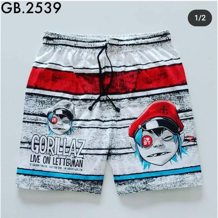 Gambar Celana Pendek Pria Surfing Distro Premium Renang Pantai Santai Kolor - f10, All Size dari Bakul serba undefined Tokopedia