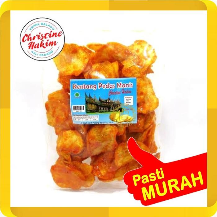 Gambar Christine Hakim Keripik Kentang Padang Balado 250gr dari TTS GROSIR undefined Tokopedia